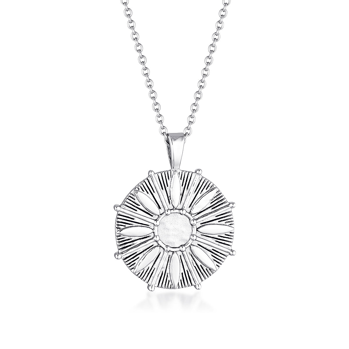 FREESTONE SUN NECKLACE | SILVER