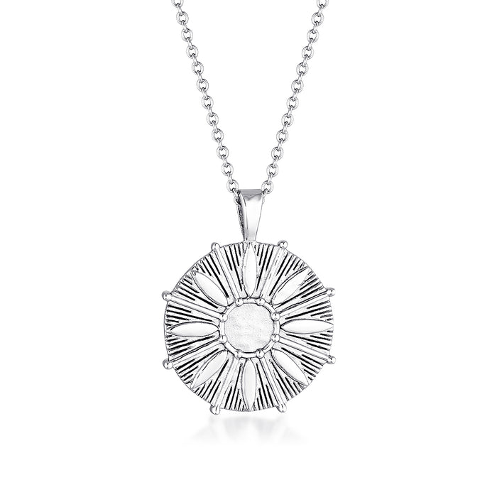 FREESTONE SUN NECKLACE | SILVER