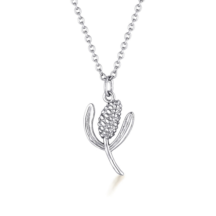 FREESTONE BANKSIA NECKLACE | SILVER