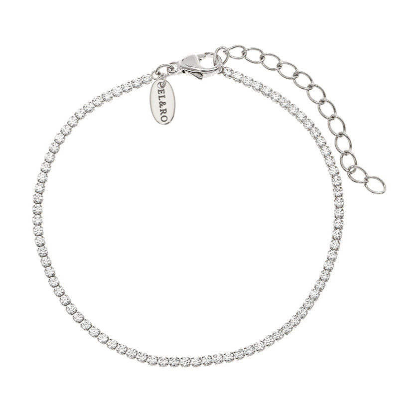 CLASSIC TENNIS BRACELET | SILVER