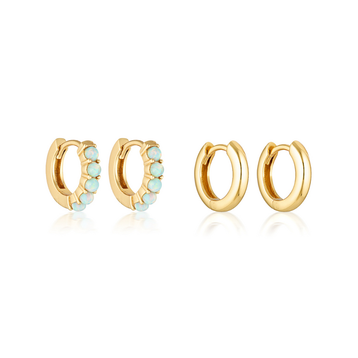 AURA & BARE HUGGIE BUNDLE | GOLD
