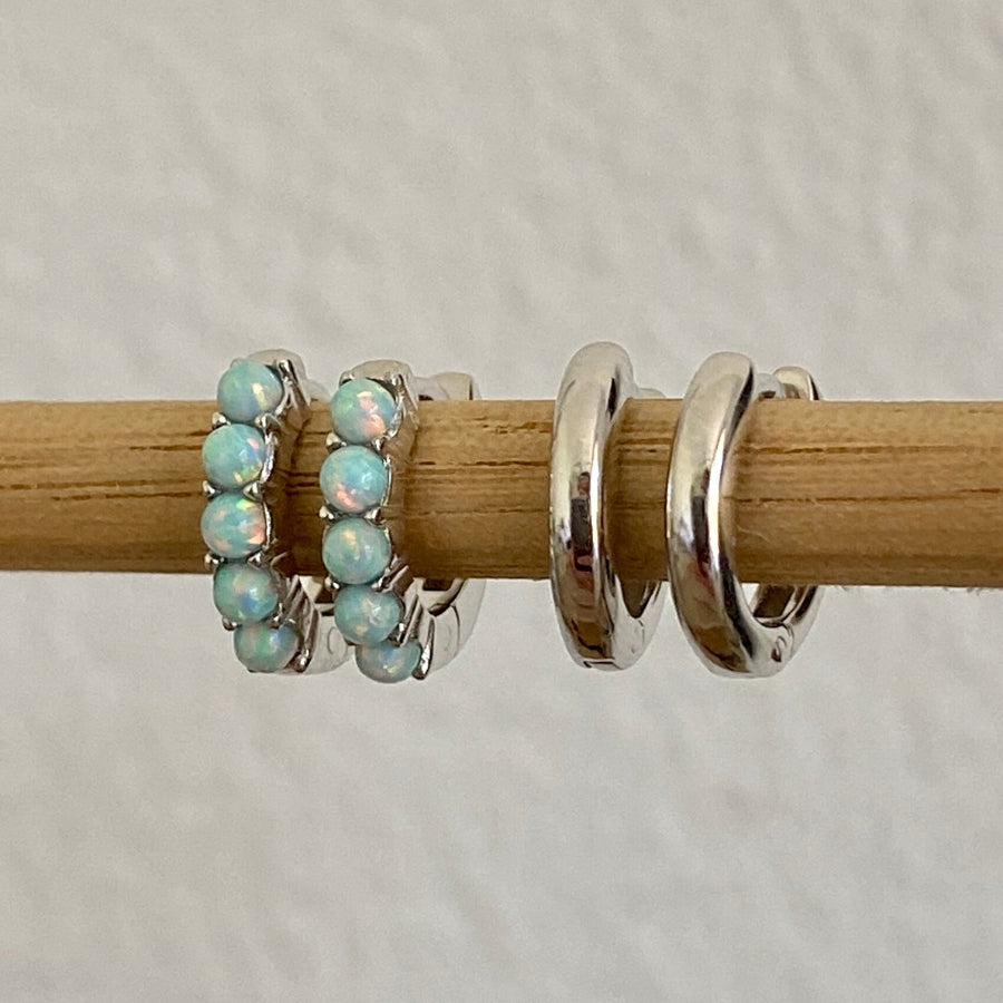 AURA & BARE HUGGIE BUNDLE | SILVER