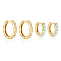 HANA & AURA EARRING BUNDLE | GOLD
