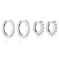 HANA & AURA EARRING BUNDLE | SILVER