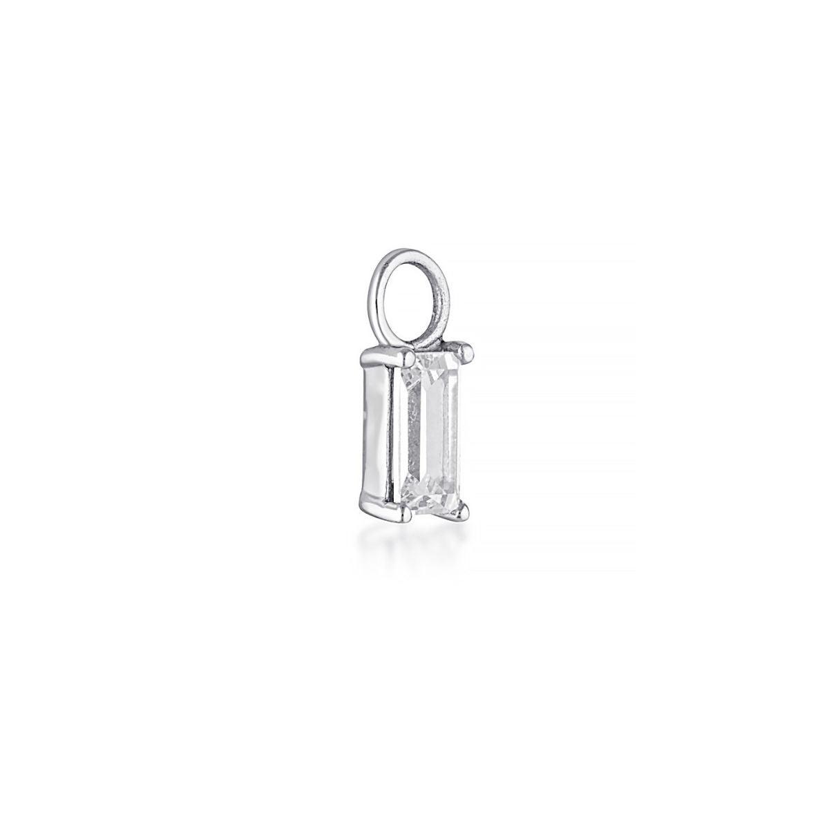 BAGUETTE CHARM | SILVER