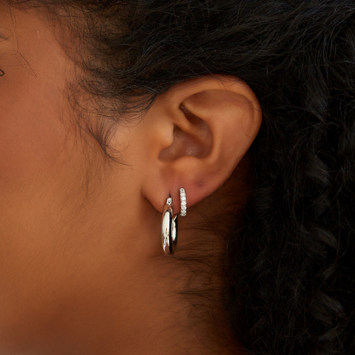 BETTY & LINA EARRING BUNDLE | SILVER