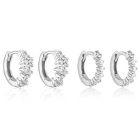 COVEY & TESA HUGGIE BUNDLE | SILVER