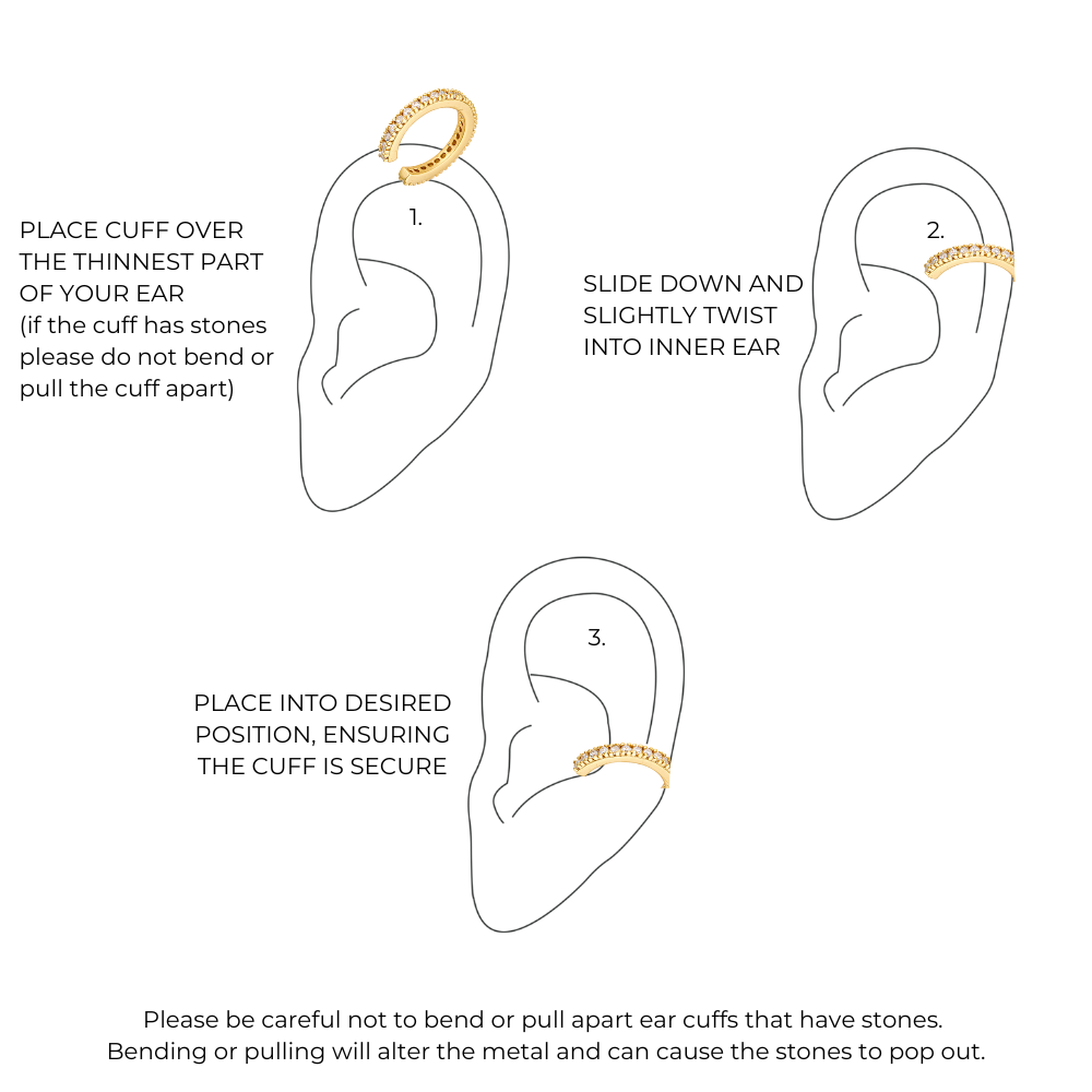 AELIA EAR CUFF | GOLD