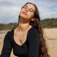 FREESTONE SUN NECKLACE | SILVER
