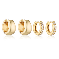 TULLY HUGGIES & MINI LINA HUGGIES | GOLD