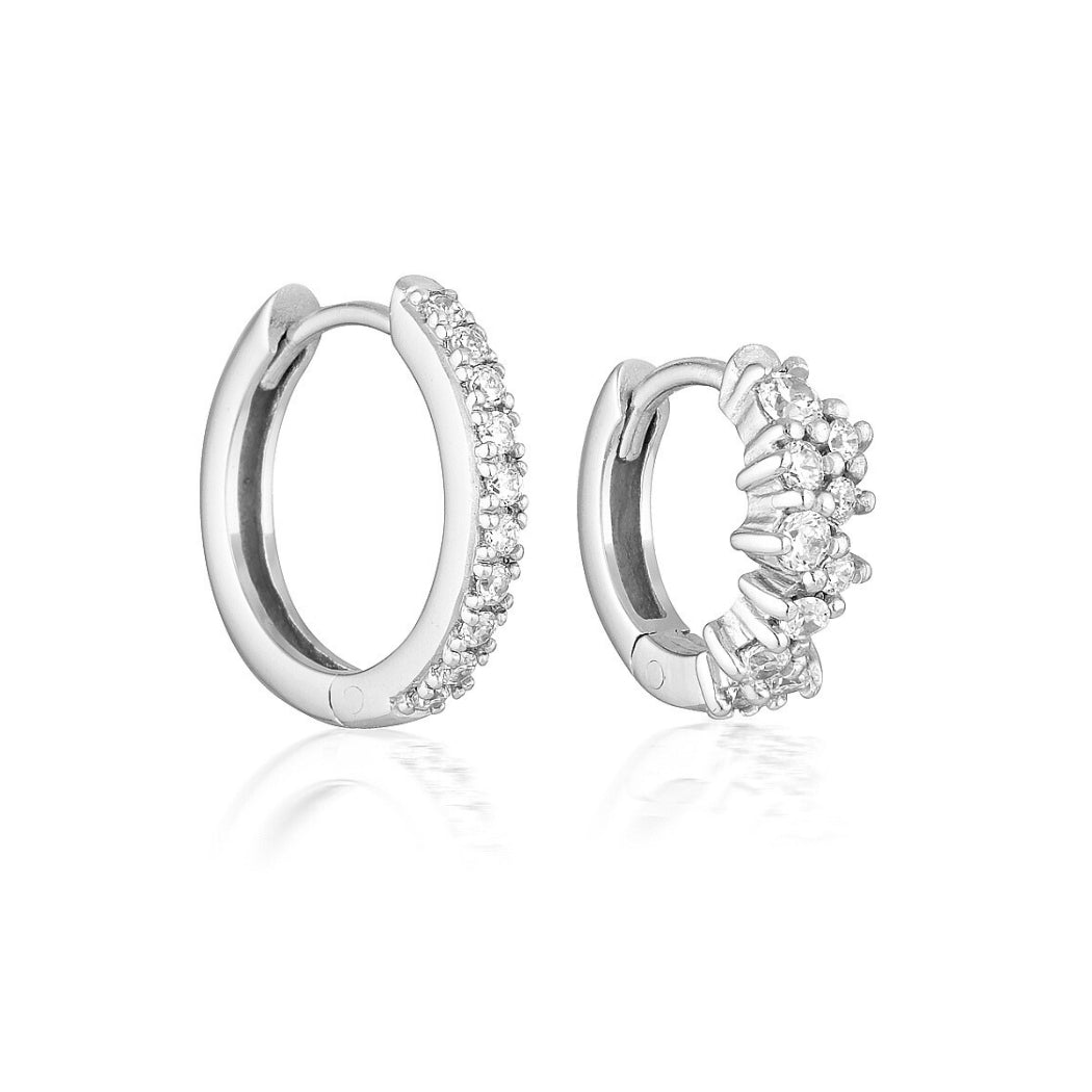 HANA & COVEY EARRING BUNDLE | SILVER