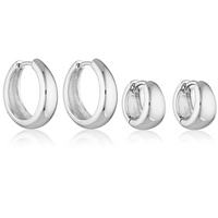 TULLY EARRING BUNDLE | SILVER