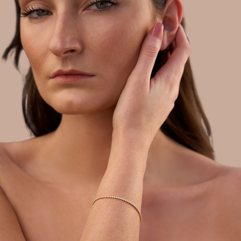 CLASSIC TENNIS BRACELET | GOLD