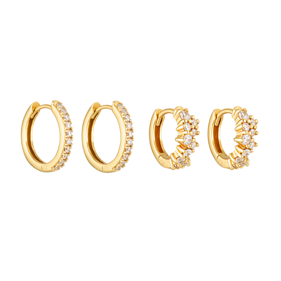 HANA & COVEY EARRING BUNDLE | GOLD