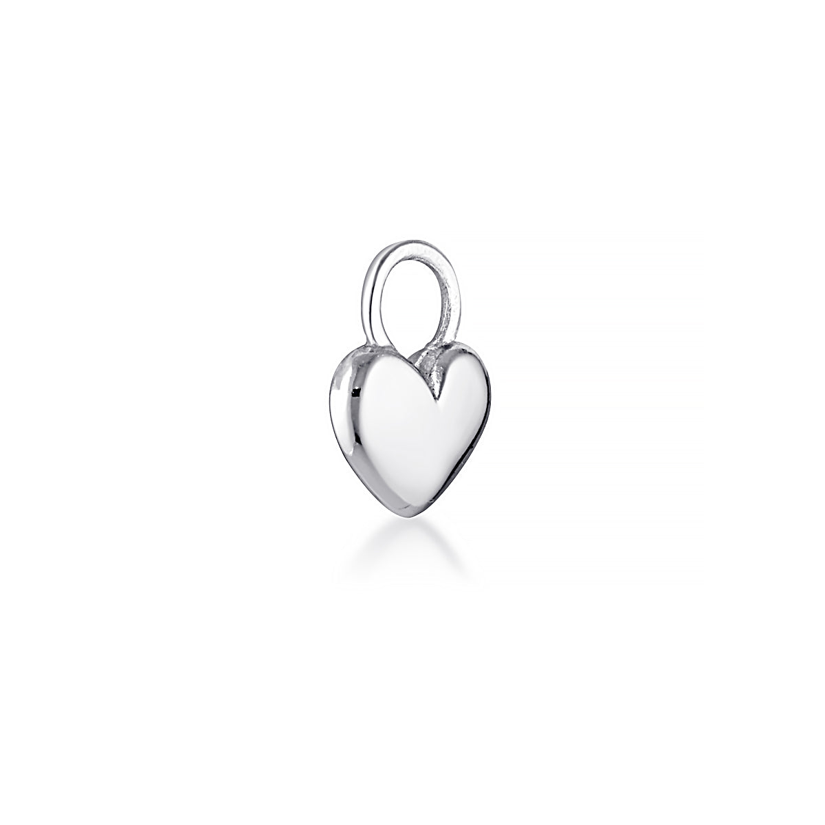PARIS HEART CHARM | SILVER