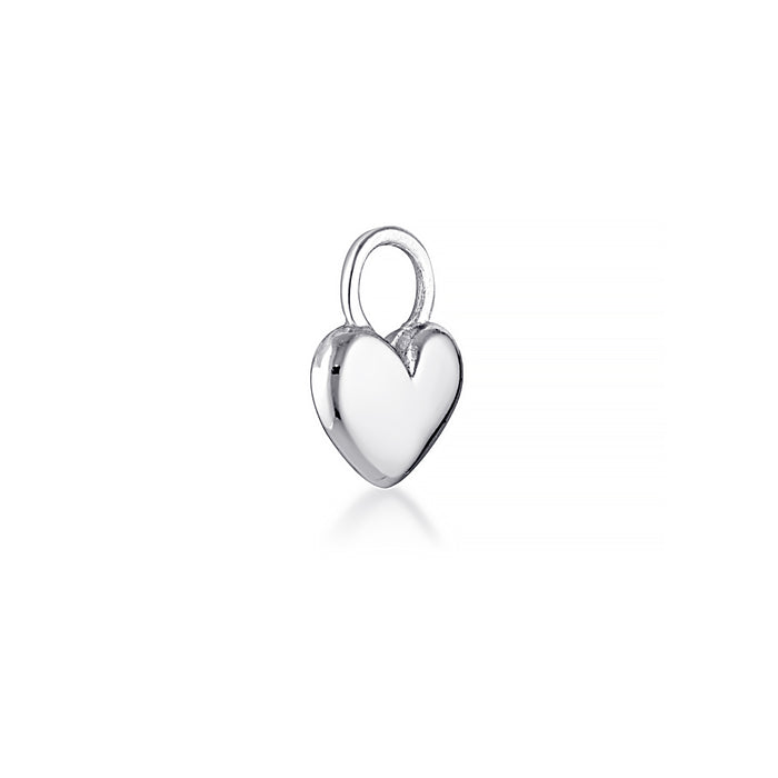 PARIS HEART CHARM | SILVER