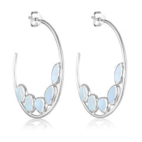 KAIA HOOPS | SILVER