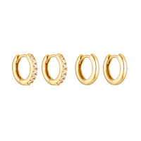 LINA & BARE EARRING BUNDLE | GOLD