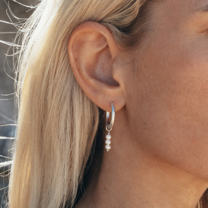 SANIA PEARL CHARM | SILVER