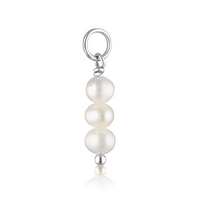 SANIA PEARL CHARM | SILVER