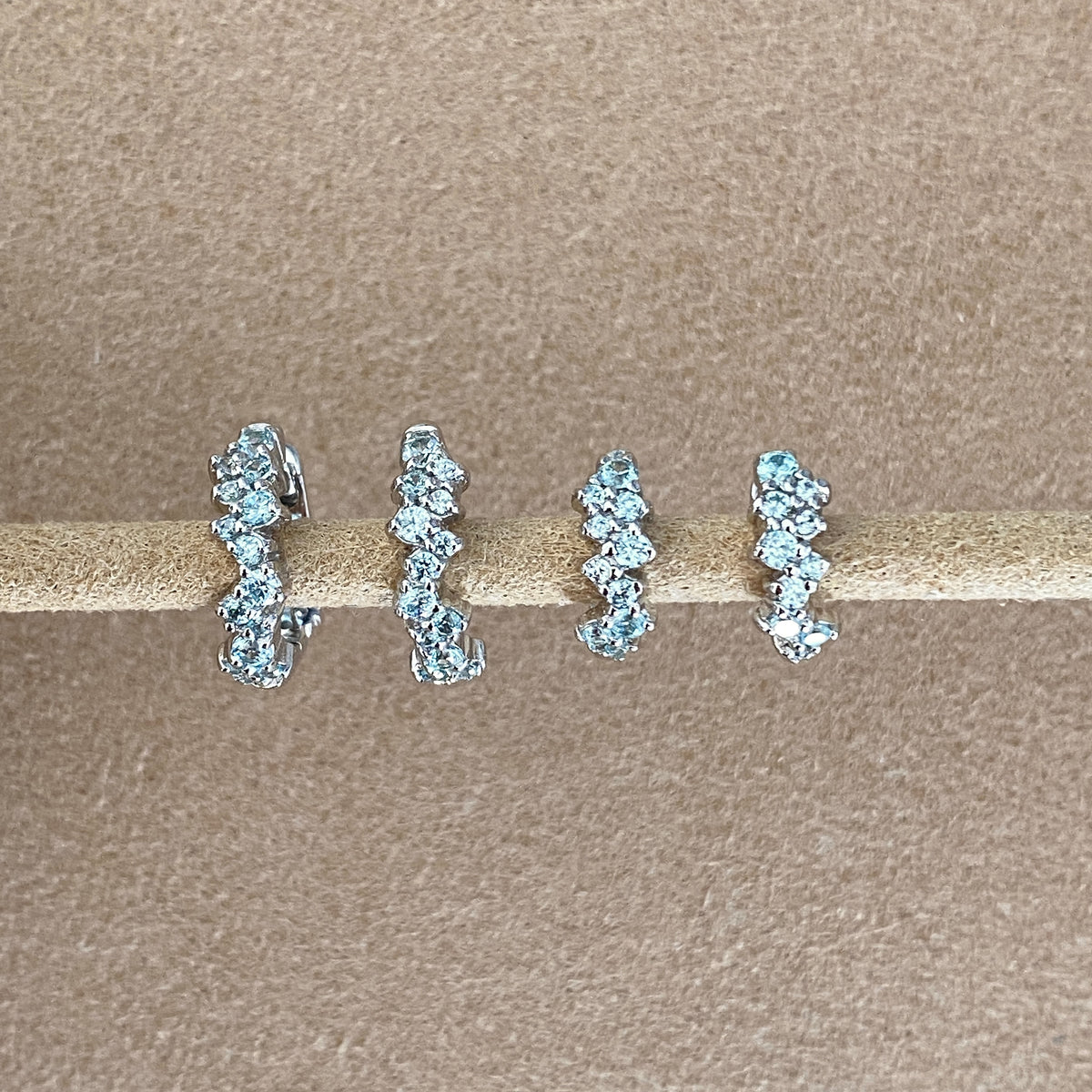 SOMETHING BLUE COVEY EARRING BUNDLE | SILVER