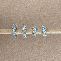 SOMETHING BLUE COVEY EARRING BUNDLE | SILVER