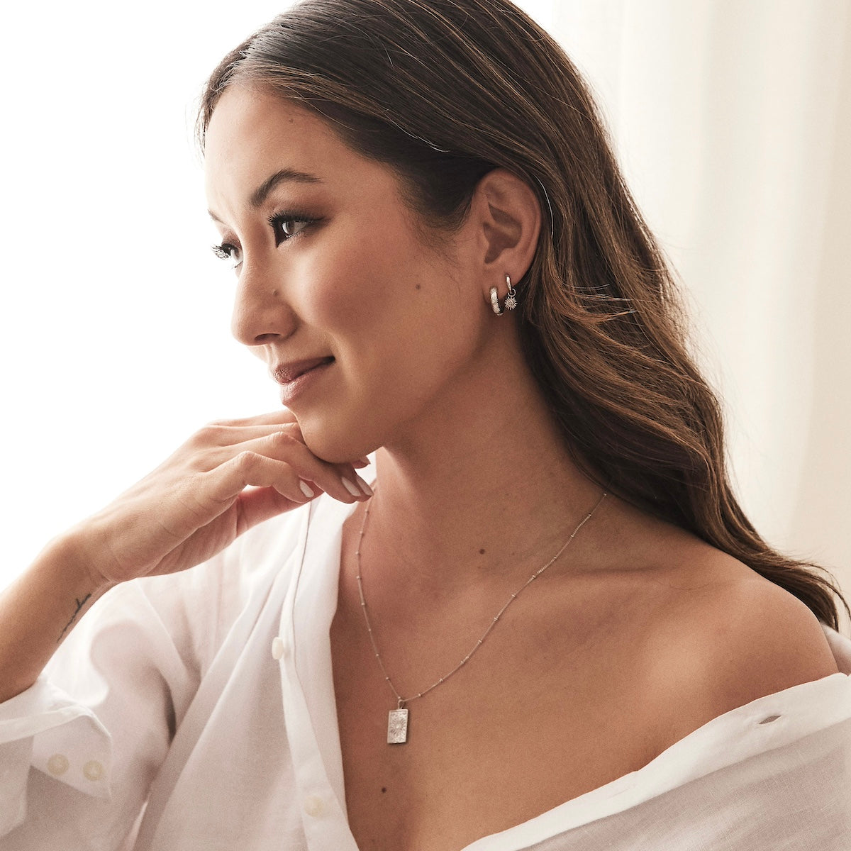 RADIANCE NECKLACE | SILVER