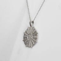 FREESTONE SUN NECKLACE | SILVER