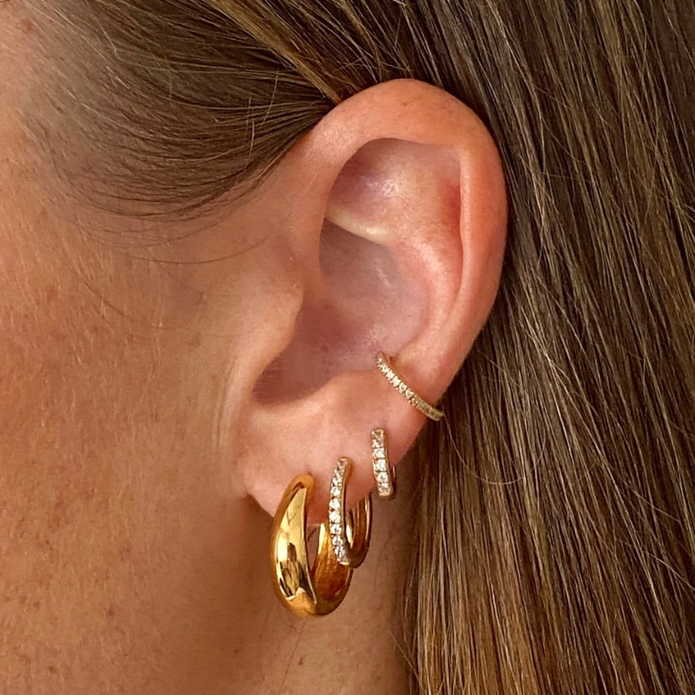 TULLY HOOPS 20MM | GOLD