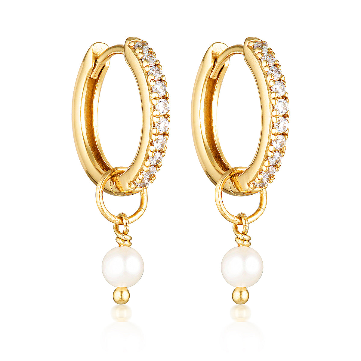 DAISY HOOPS | GOLD (6700840943682)
