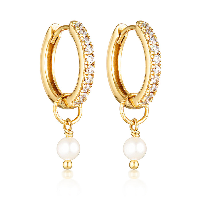 DAISY HOOPS | GOLD (6700840943682)