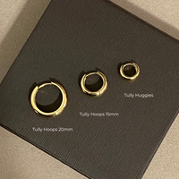 TULLY HOOPS 15MM | GOLD