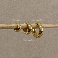 TULLY HOOPS 15MM | GOLD