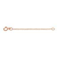 EXTENSION CHAIN | 9K SOLID ROSE GOLD