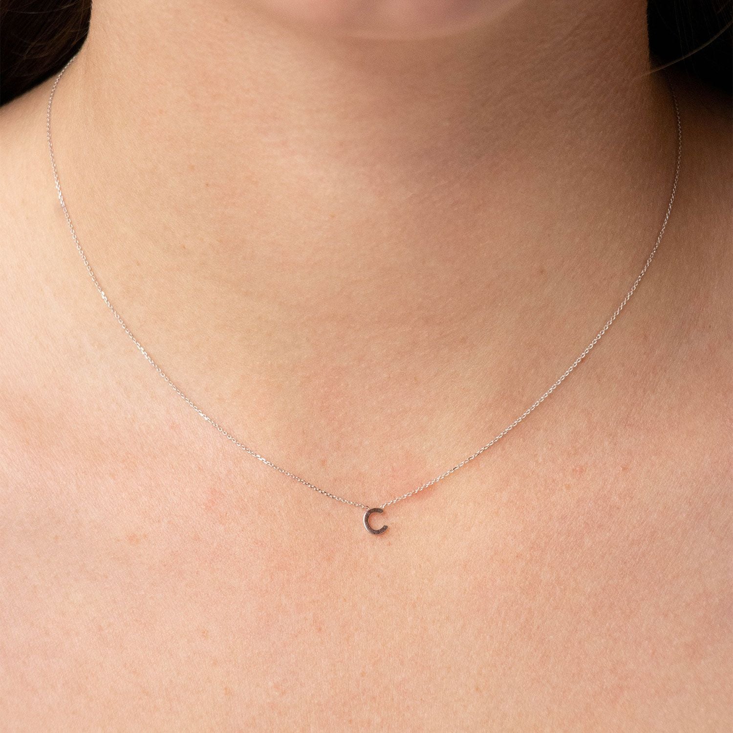 COACH Signature C Starter Necklace, 16