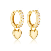 PARIS HEART HUGGIES | GOLD