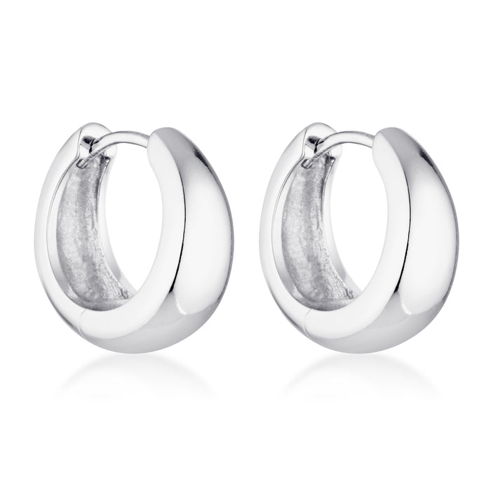TULLY HOOPS 15MM | SILVER