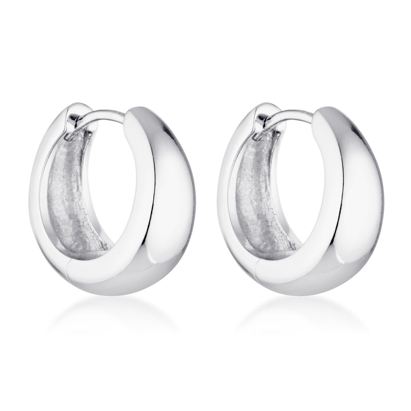 TULLY HOOPS 15MM | SILVER