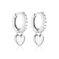 PARIS HEART HUGGIES | SILVER