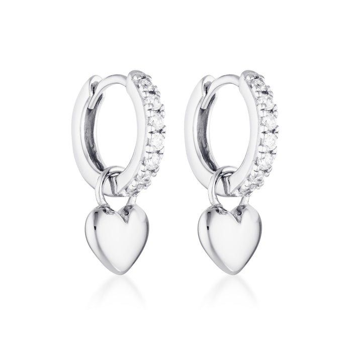 PARIS HEART HUGGIES | SILVER