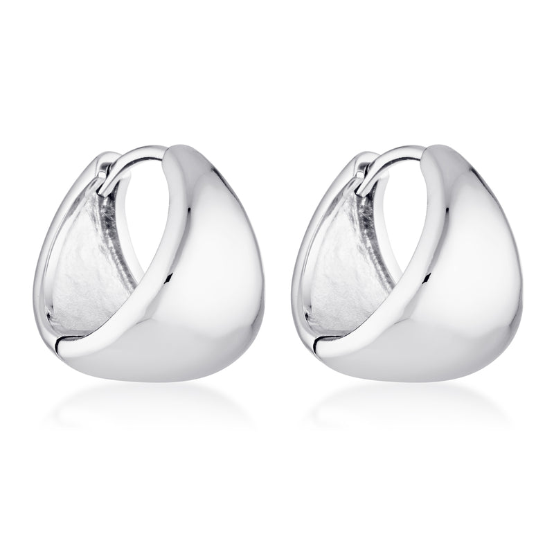 DEMI HOOPS | SILVER