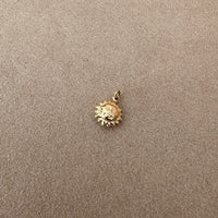 SUN PENDANT | 9K SOLID GOLD