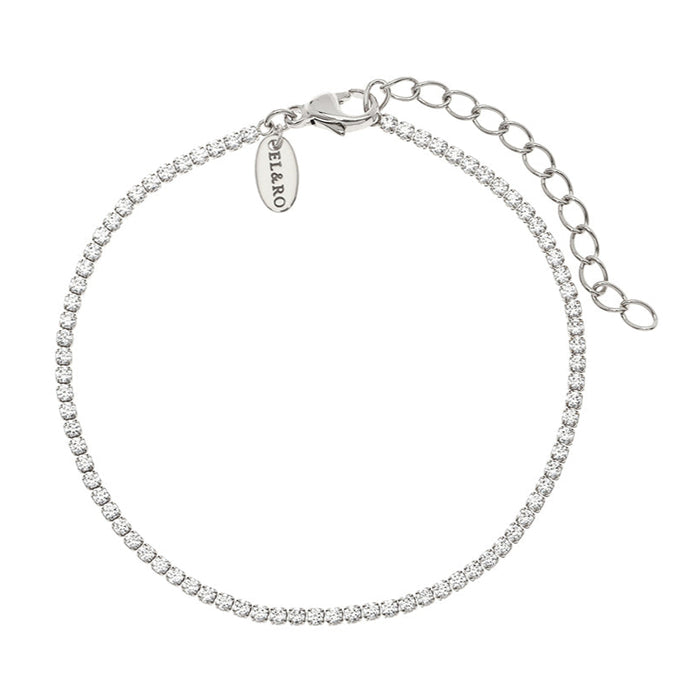 CLASSIC TENNIS BRACELET | SILVER