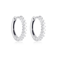 Tesa Hoops - Silver