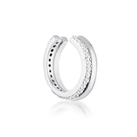 WILLA SPLIT EAR CUFF | SILVER
