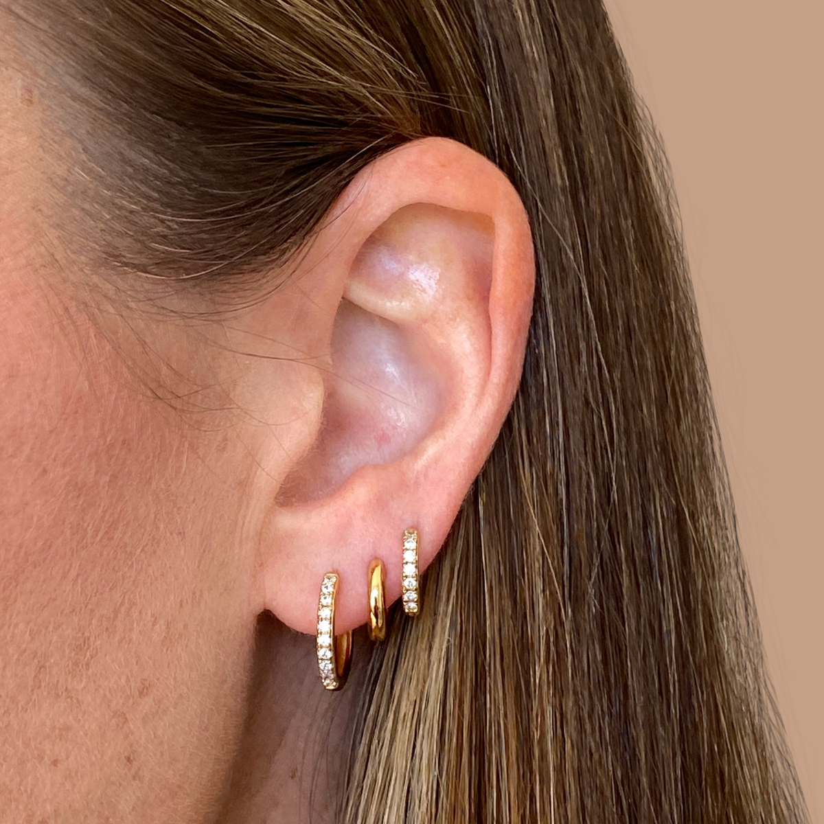 ADORN EARRING SET | GOLD