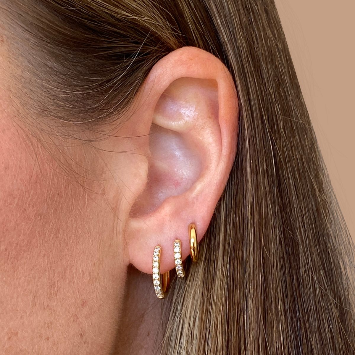 ADORN EARRING SET | GOLD