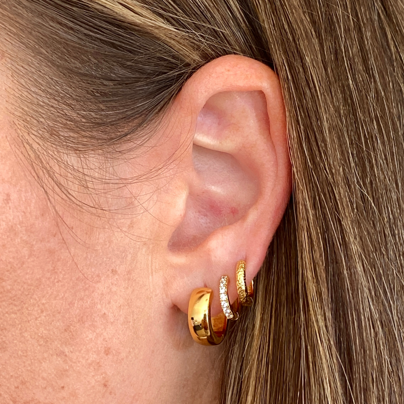 AMORA EARRING SET | GOLD