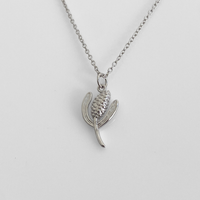 FREESTONE BANKSIA NECKLACE | SILVER