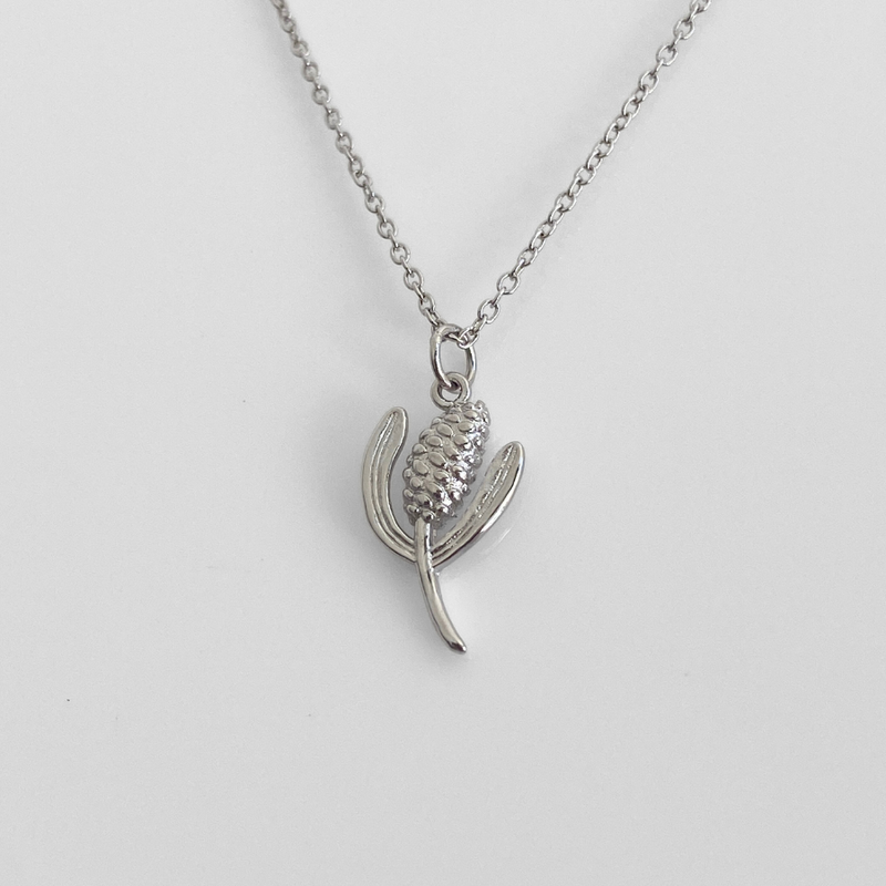 FREESTONE BANKSIA NECKLACE | SILVER